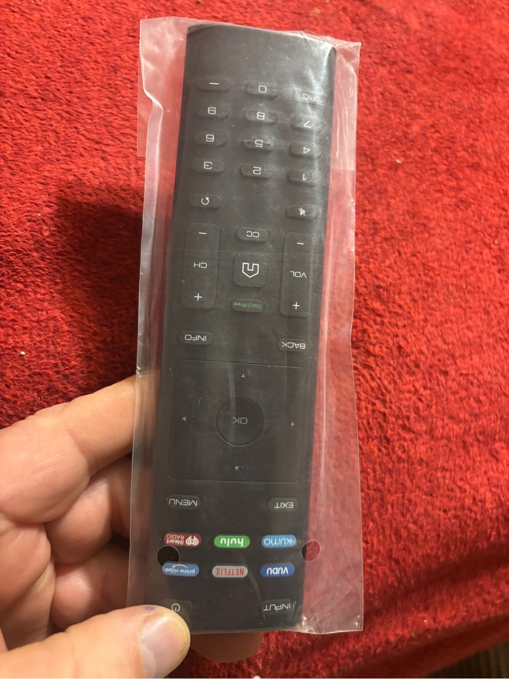 Universal Smart TV Remote - Black new